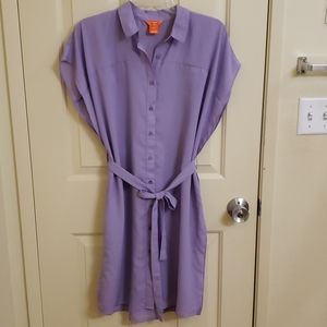 Joe Fresh Lavender Shirt Dress